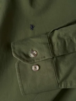 Camisa regular fit de algodão