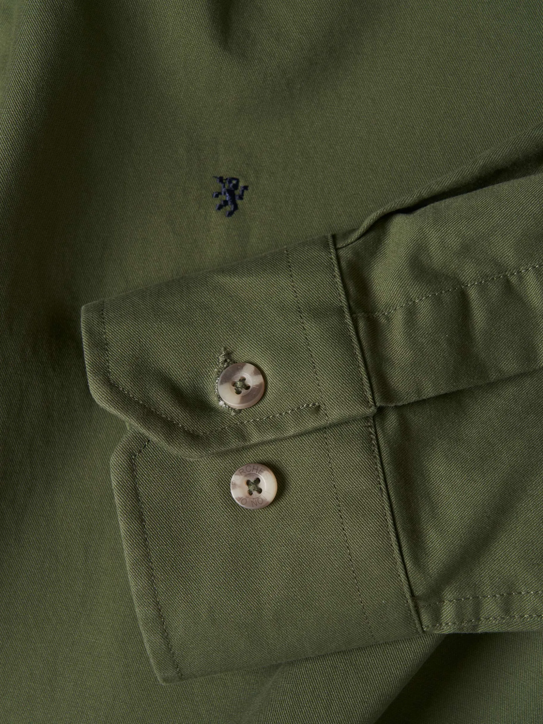 Camisa regular fit de algodão