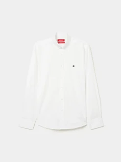 Camisa regular fit de algodão