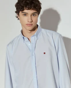 Camisa regular fit de algodão