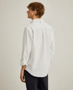 Camisa regular fit em algodão