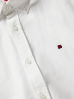 Camisa regular fit em algodão