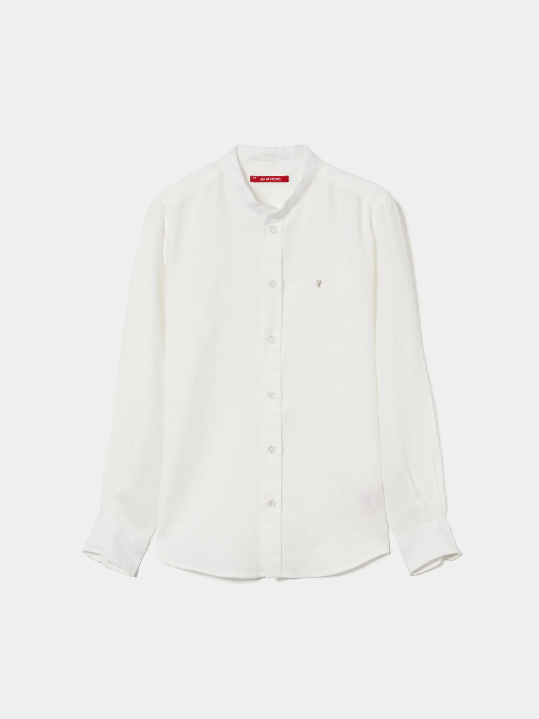 Camisa slim fit 100% linho