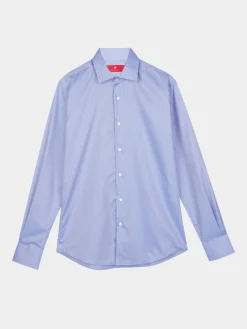 Camisa slim fit de algodão