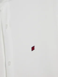 Camisa slim fit de malha em algodão