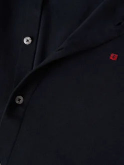 Camisa slim fit de manga curta