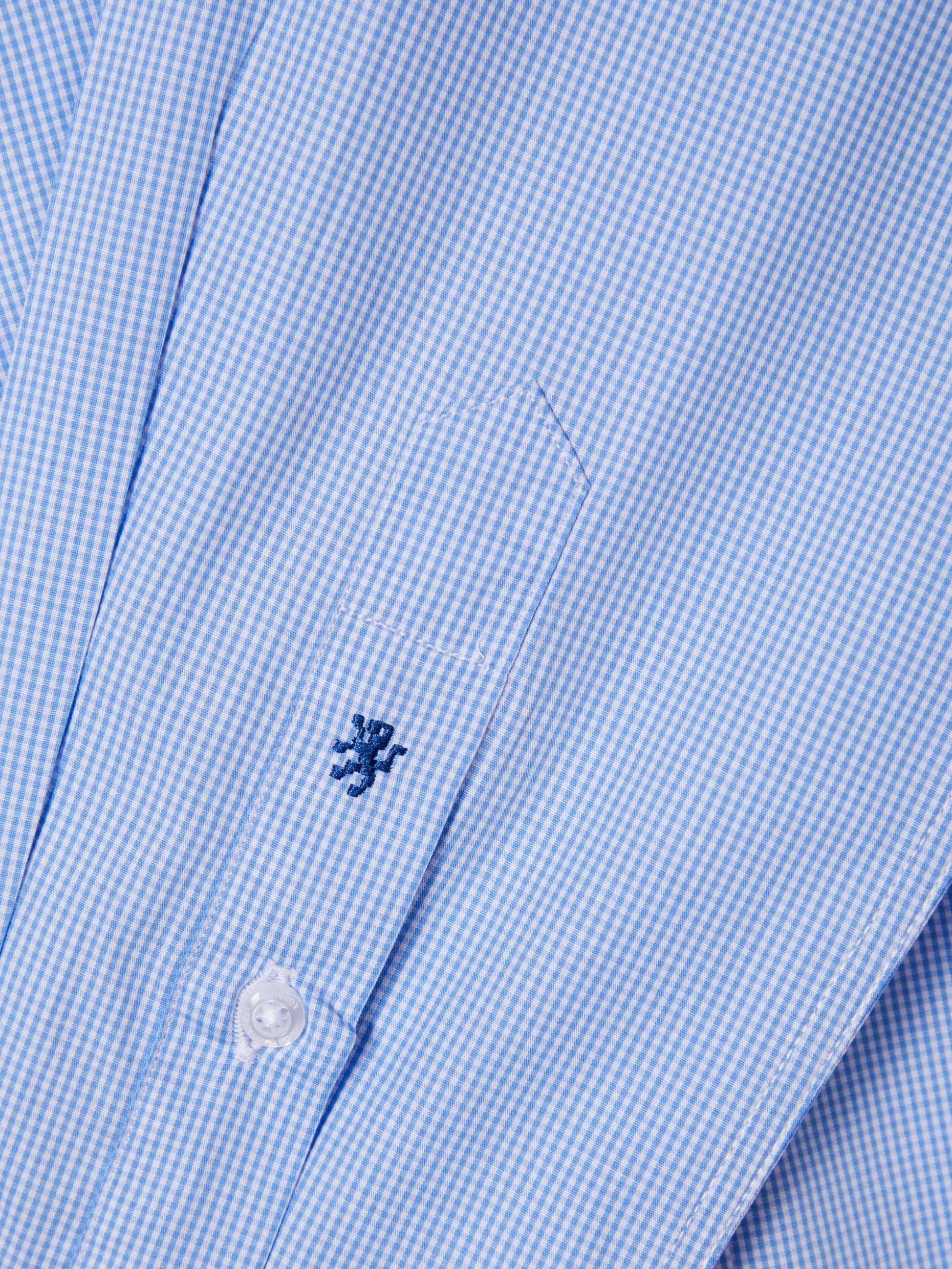 Camisa slim fit de popelina