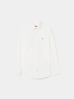 Camisa slim fit de popelina