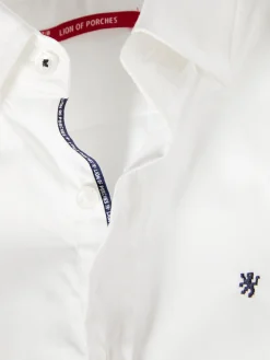 Camisa slim fit de popelina