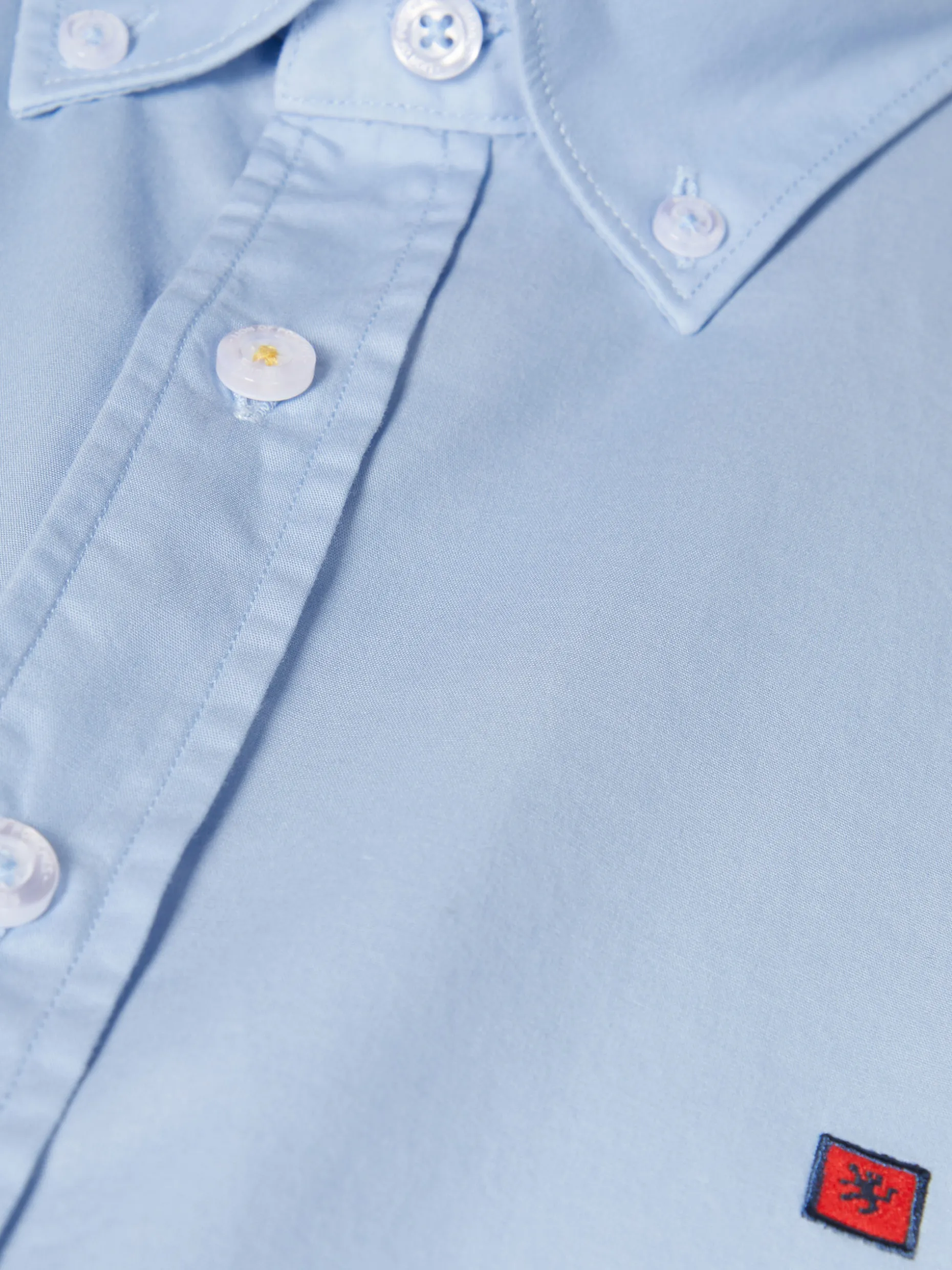 Camisa slim fit em popelina