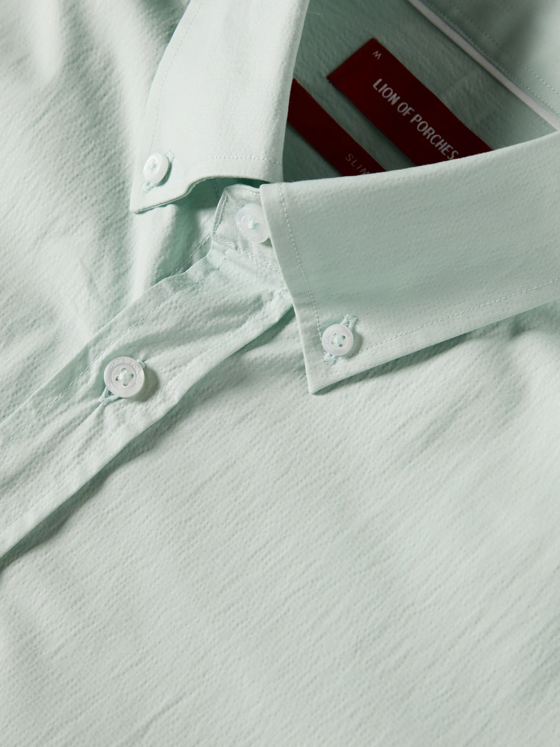 Camisa slim fit em popelina