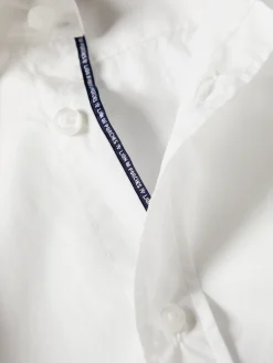 Camisa slim fit em popelina