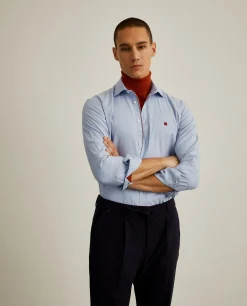 Camisa Slim Fit em tecido oxford