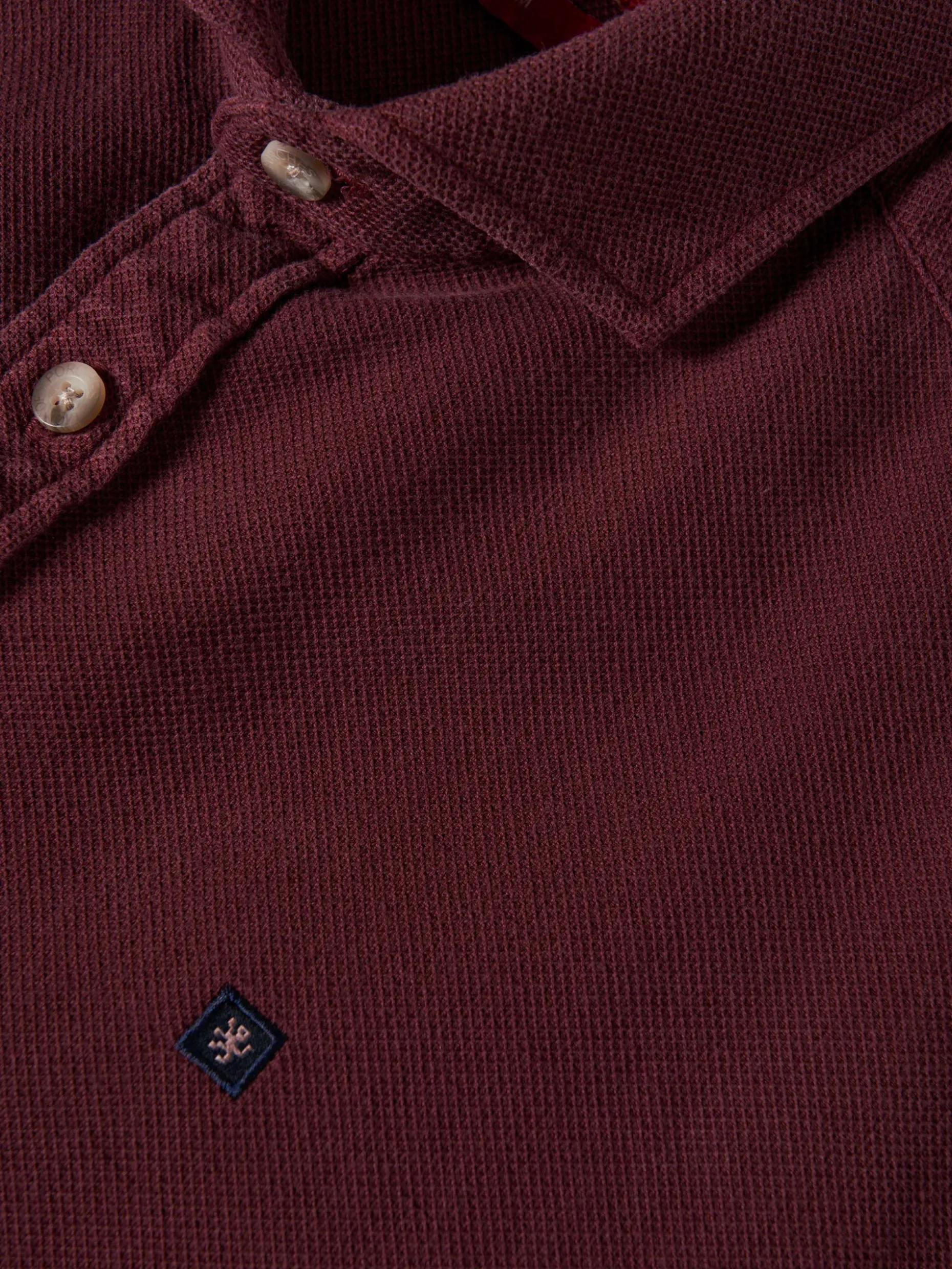 Camisa slim fit garment dye