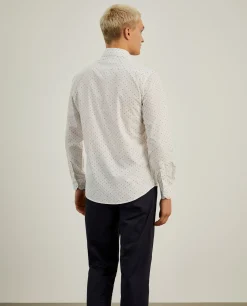 Camisa slim fit padrão leões