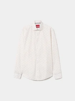 Camisa slim fit padrão leões