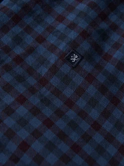 Camisa slim fit quadrados