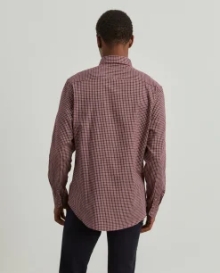 Camisa slim fit quadrados