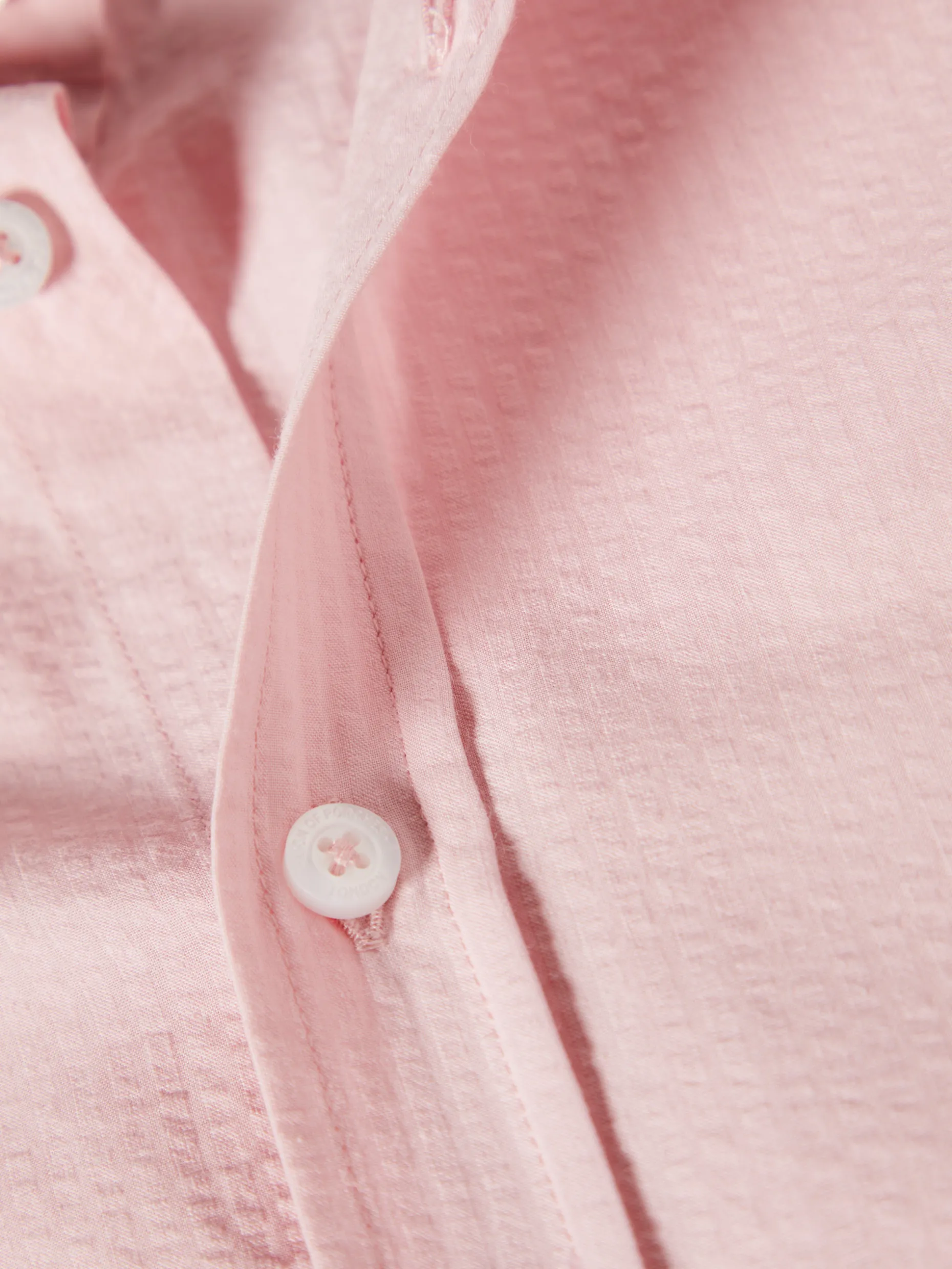 Camisa slim fit seersucker