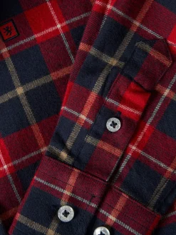 Camisa xadrez em algodão