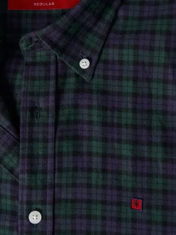 Camisa xadrez regular fit