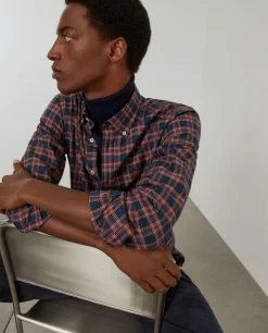 Camisa xadrez regular fit