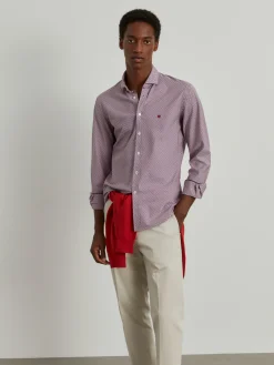 Camisa xadrez slim fit