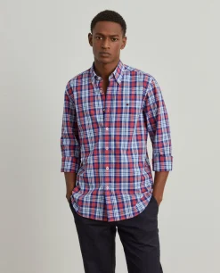 Camisa xadrez slim fit