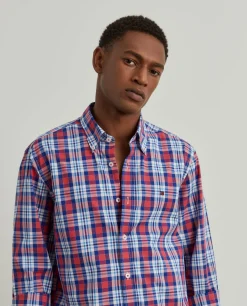 Camisa xadrez slim fit