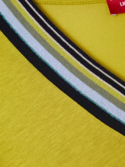 Camisola com decote em V