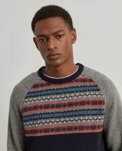 Camisola com jacquard