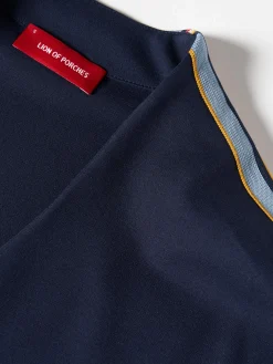 Camisola com riscas decote em V