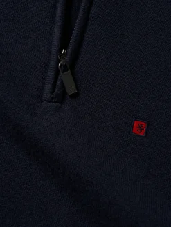 Camisola de algodão com fecho