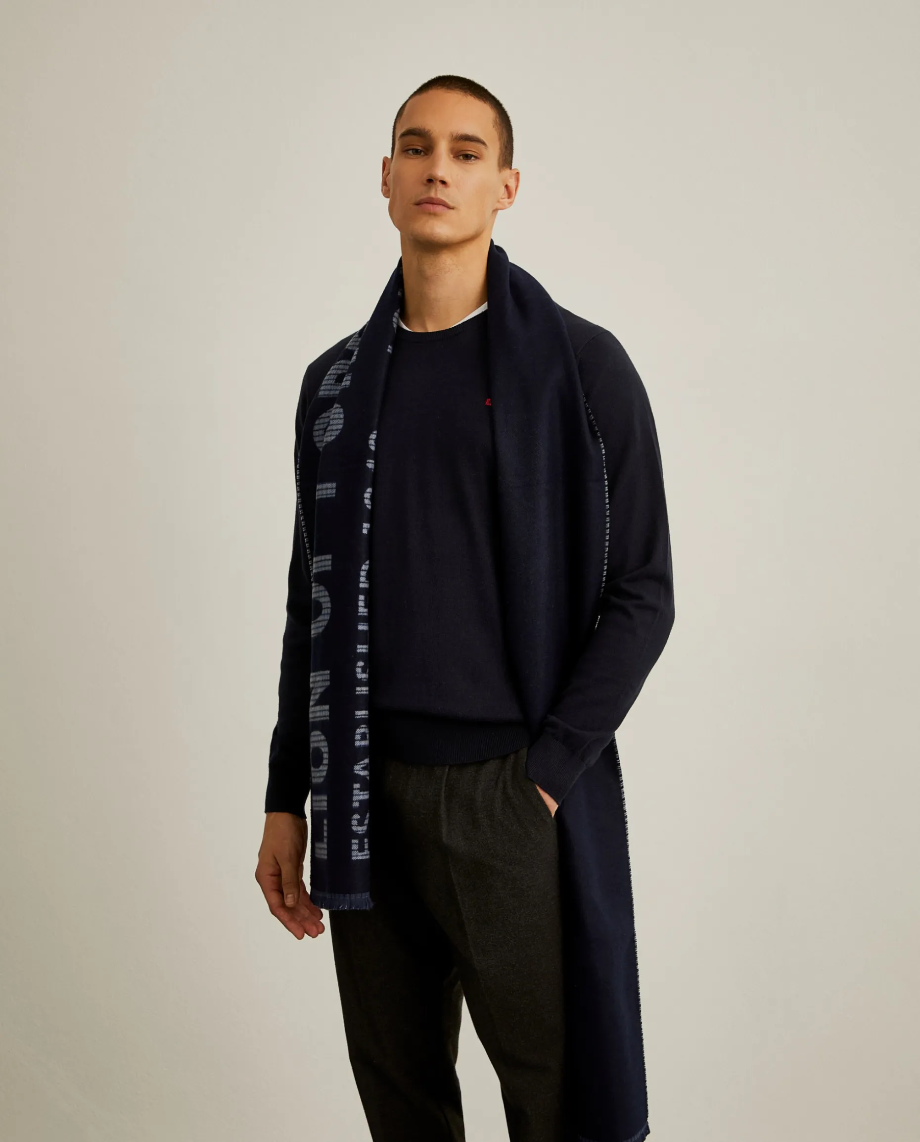 Camisola de algodão e caxemira