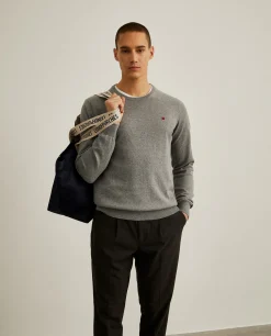 Camisola de algodão e caxemira