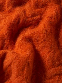 Camisola de gola alta com lã de alpaca