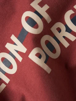 Camisola de malha com branding no peito