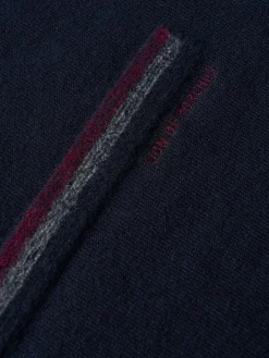 Camisola de malha em algodão e caxemira