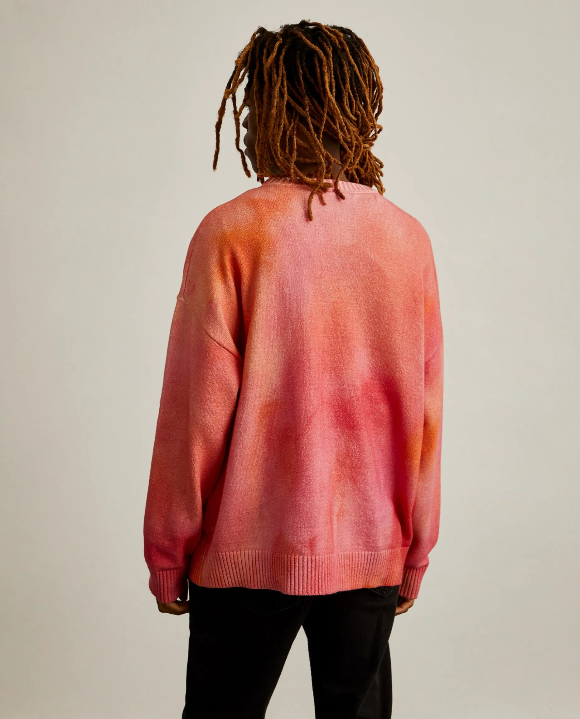 Camisola de malha tie dye Lion x Killa