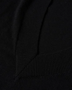 Camisola decote em V com lã