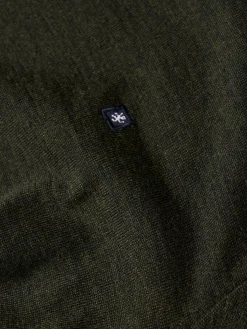 Camisola gola alta 100% lã merino