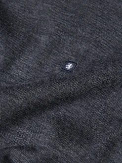 Camisola gola alta 100% lã merino