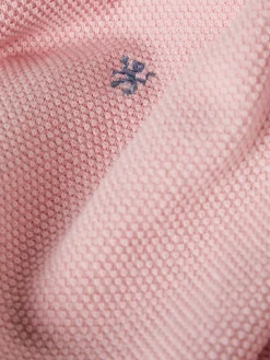 Camisola malha estruturada com gola redonda