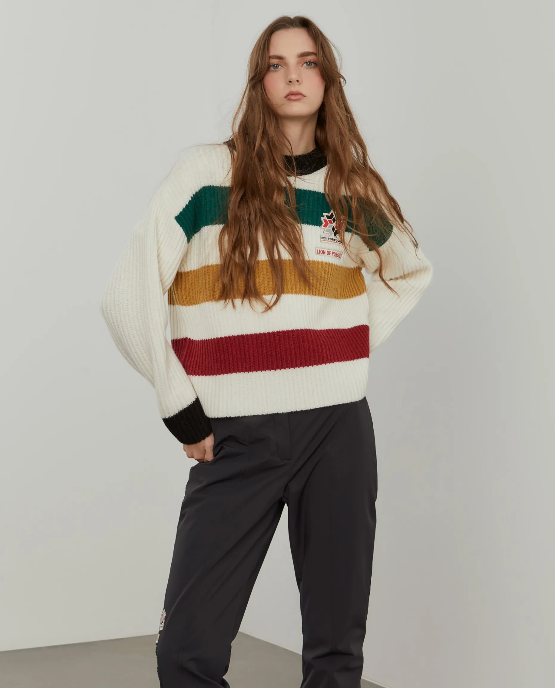 Camisola malha tricotada Lion x FDI