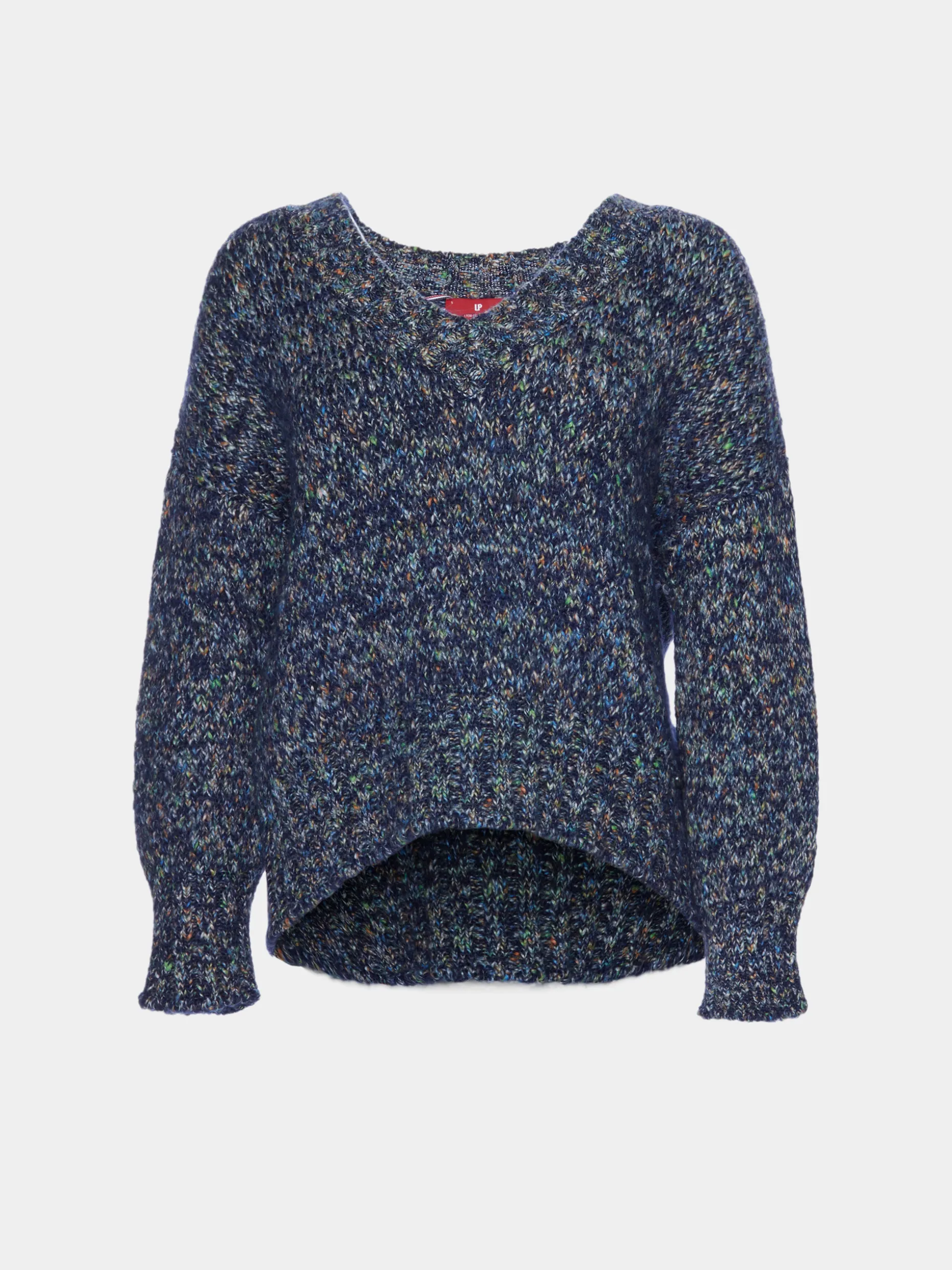 Camisola multicolor alpaca e algodão