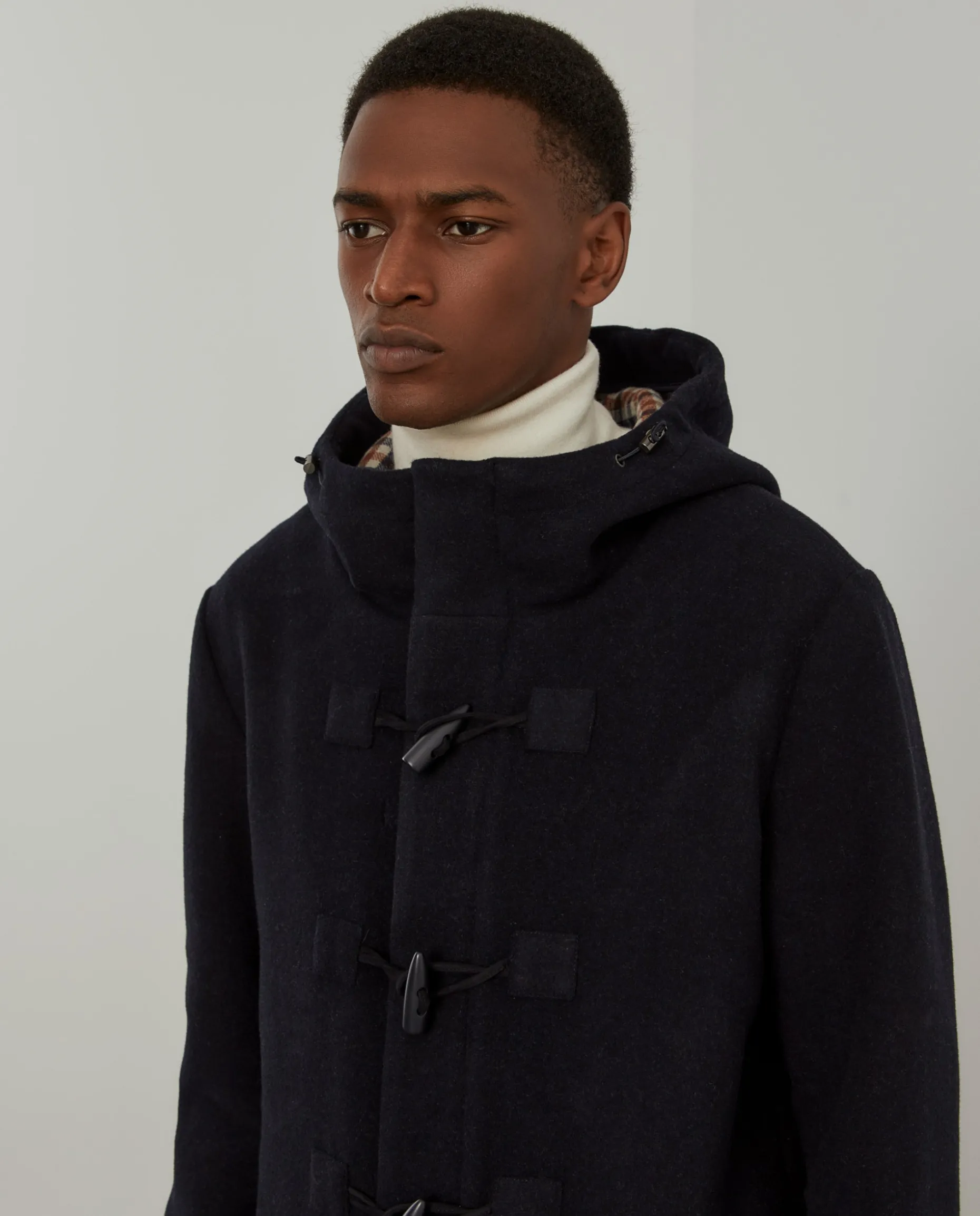 Canadiana de fazenda com capuz