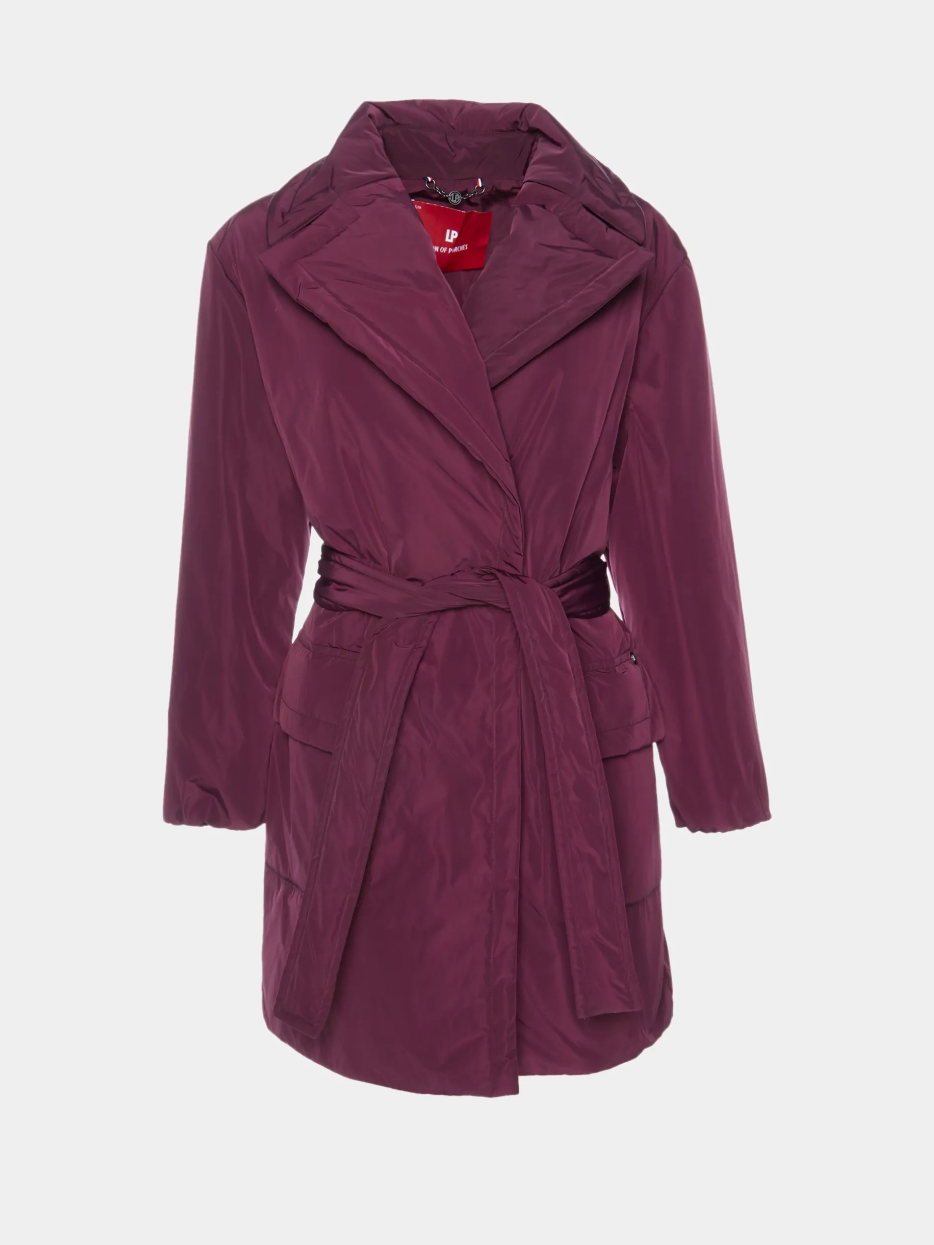 Casaco acolchoado com carteira