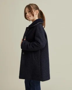 Casaco com gola de pelo