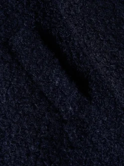 Casaco com gola de pelo