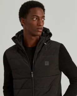 Casaco combinado com capuz